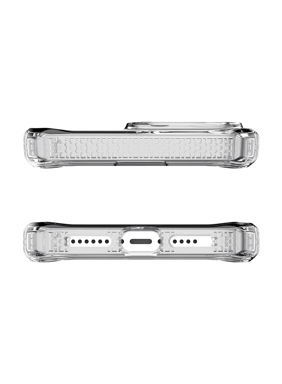 Itskins Hybrid Clear iPhone 14 Pro Max Magsafe Case - Transparent - Tashqila Itskins Hybrid Clear iPhone 14 Pro Max Magsafe Case - Transparent - Tashqila